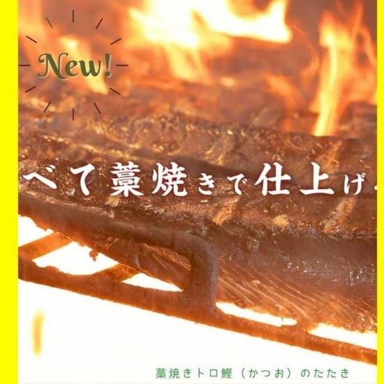 藁やきトロ鰹のたたき 1節セット 約300g 2-3人前サイズ(四万十味紀行さん)のメインイメージ