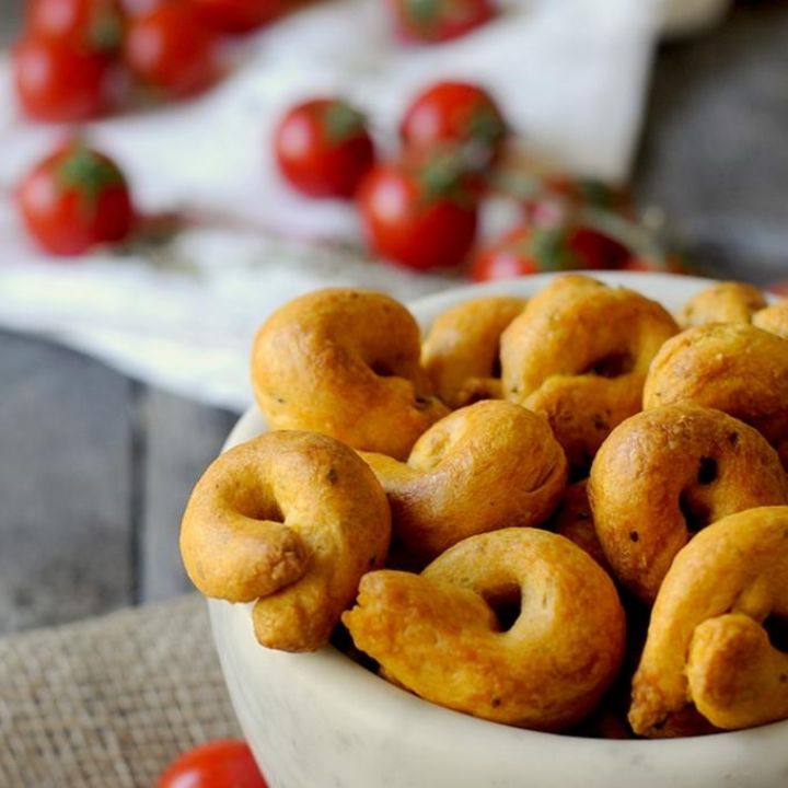 ピザ風味タラッリ（Taralli al gusto pizza）約200g★南イタリア伝統スナック(Casa del Pane -カザデルパーネ-さん)のメインイメージ
