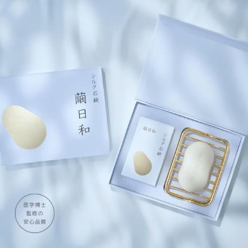 繭から生まれたエシカルソープ 繭日和 シルク石鹸 ギフトボックス　母の日におすすめ☆(シルクさふんさん)のメインイメージ