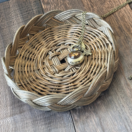 【母の日におすすめ】 三つ編みラタントレー(丸型)(toAmu_rattan ‐トウアムラタン‐さん)のメインイメージ