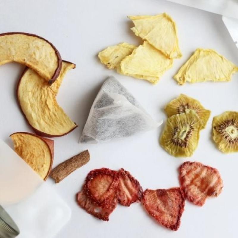 ノンシュガー和紅茶deフルーツティー[イチゴ・リンゴ・キウイ・パイン・シナモン]1個(BLUE BLUEBERRY FARMさん)のメインイメージ