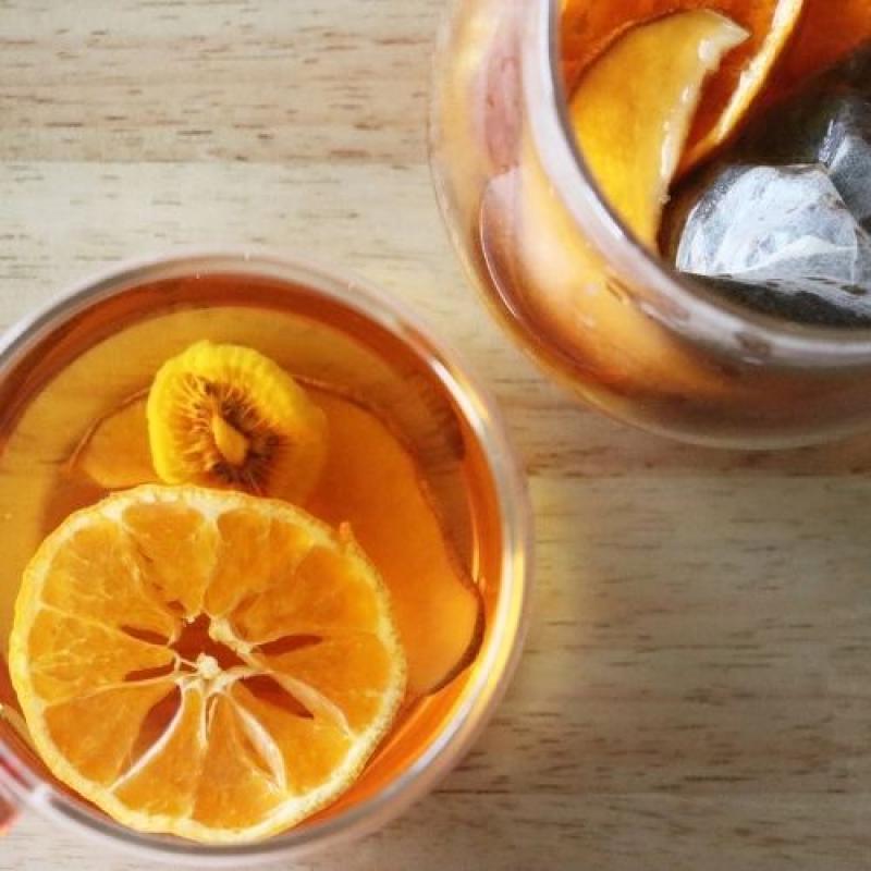 ノンシュガー和紅茶deフルーツティー[みかん・ラフランス・パイン・キウイ]　1個(BLUE BLUEBERRY FARMさん)のメインイメージ