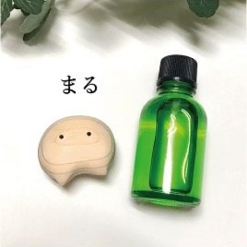 ひのきの妖精 ひのここギフト　カーアロマ　まる　消臭効果抜群(木工房ゆうむさん)のメインイメージ