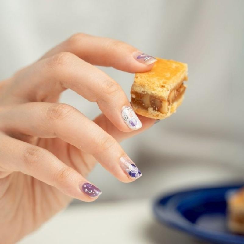 和風ネイルシール　Nail Sticker 匠・清風明月(ショート)(LUNAKAさん)のメインイメージ