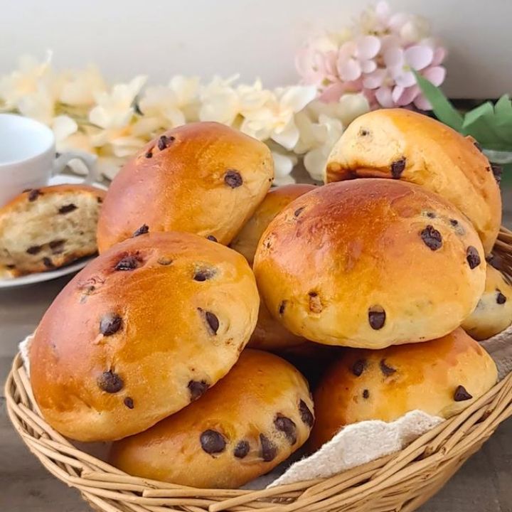 パンゴッチョリ（Pan Goccioli）1個  約90-100g★ふんわり甘いイタリアンチョコパン(Casa del Pane -カザデルパーネ-さん)のメインイメージ