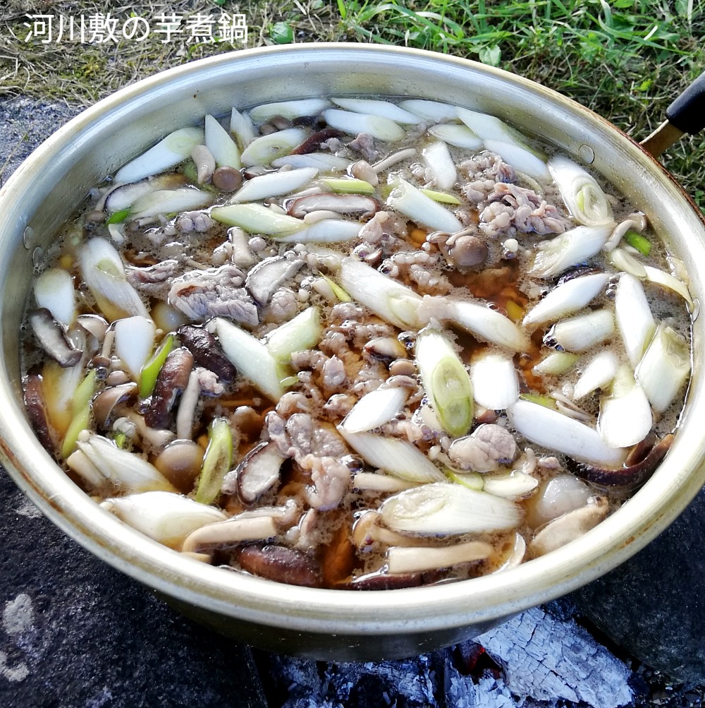 おいし∼い芋煮レトルトパック 460g(2人前)x1袋 調理済 里芋 山形牛  簡単調理(sweetpool gardenさん)のメインイメージ