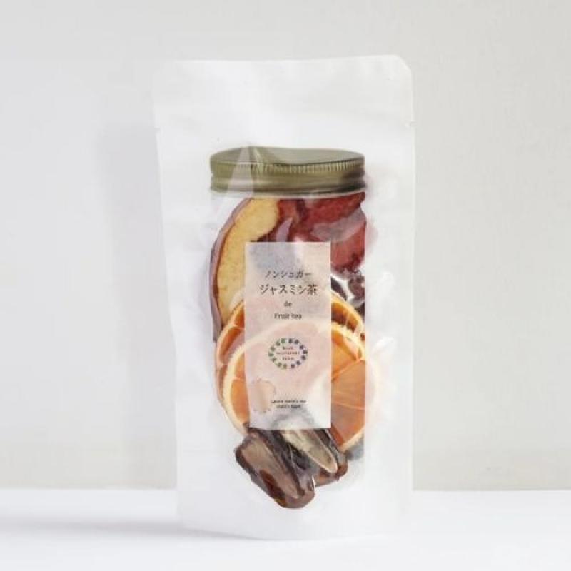 ノンシュガージャスミン茶deフルーツティー[イチゴ・リンゴ・オレンジ・デーツ]1個(BLUE BLUEBERRY FARMさん)のメインイメージ