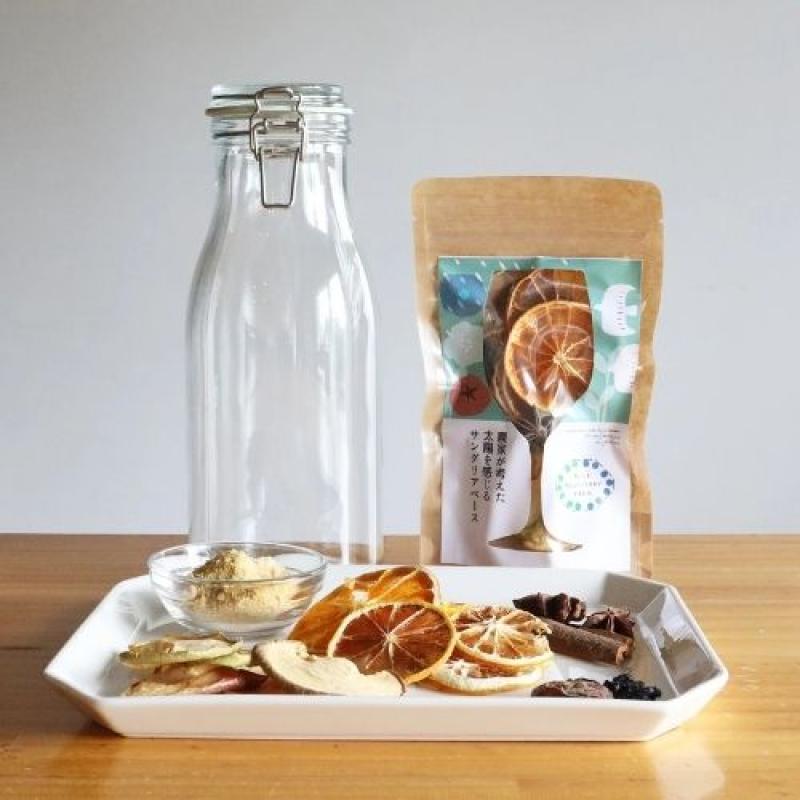 ワインを注ぐだけで本格サングリア　ドライフルーツのサングリアベース3種テイストセット(BLUE BLUEBERRY FARMさん)のメインイメージ