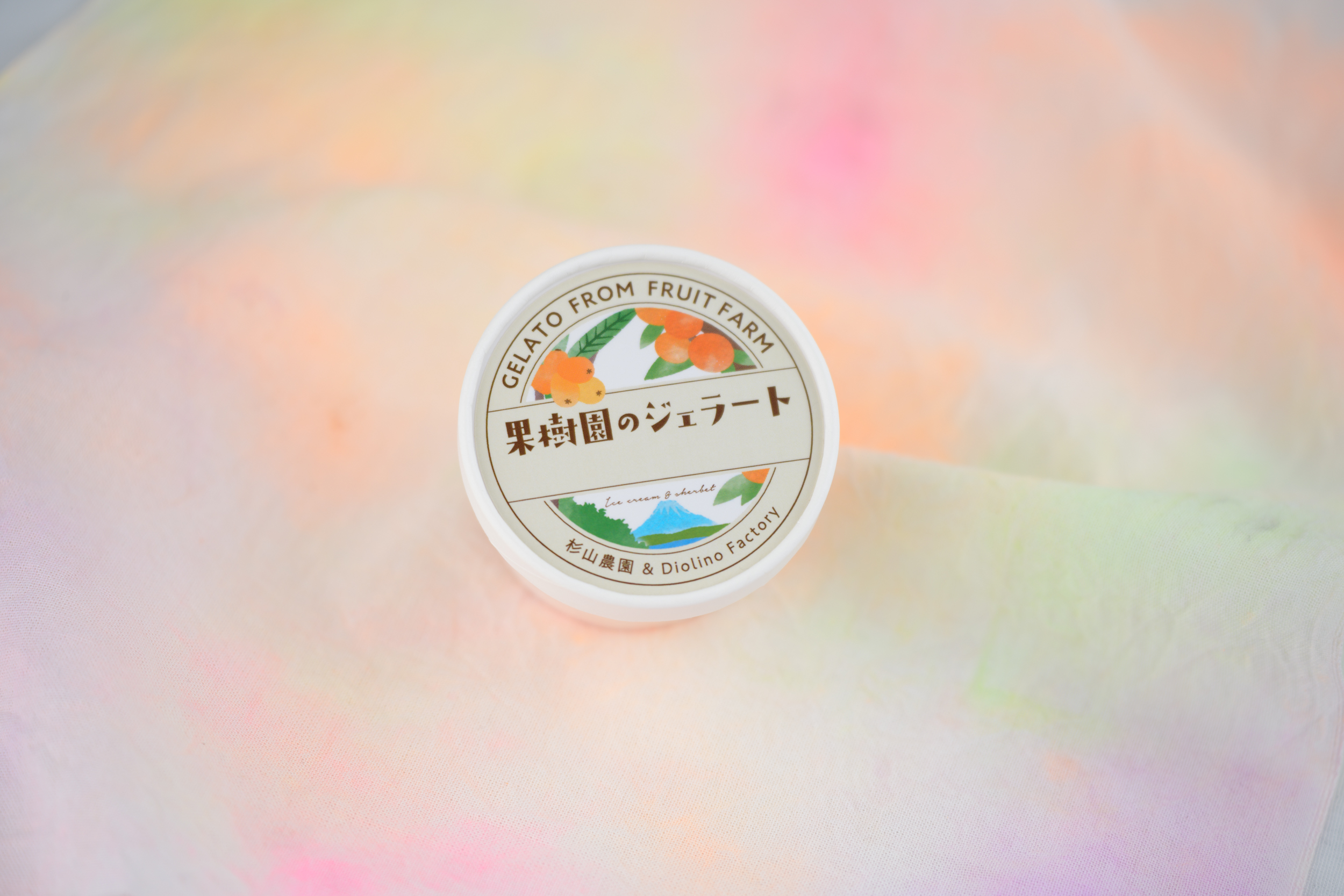 果樹園のジェラート『杉山農園おすすめセット』12個入り　配達日時指定便(杉山農園さん)のメインイメージ