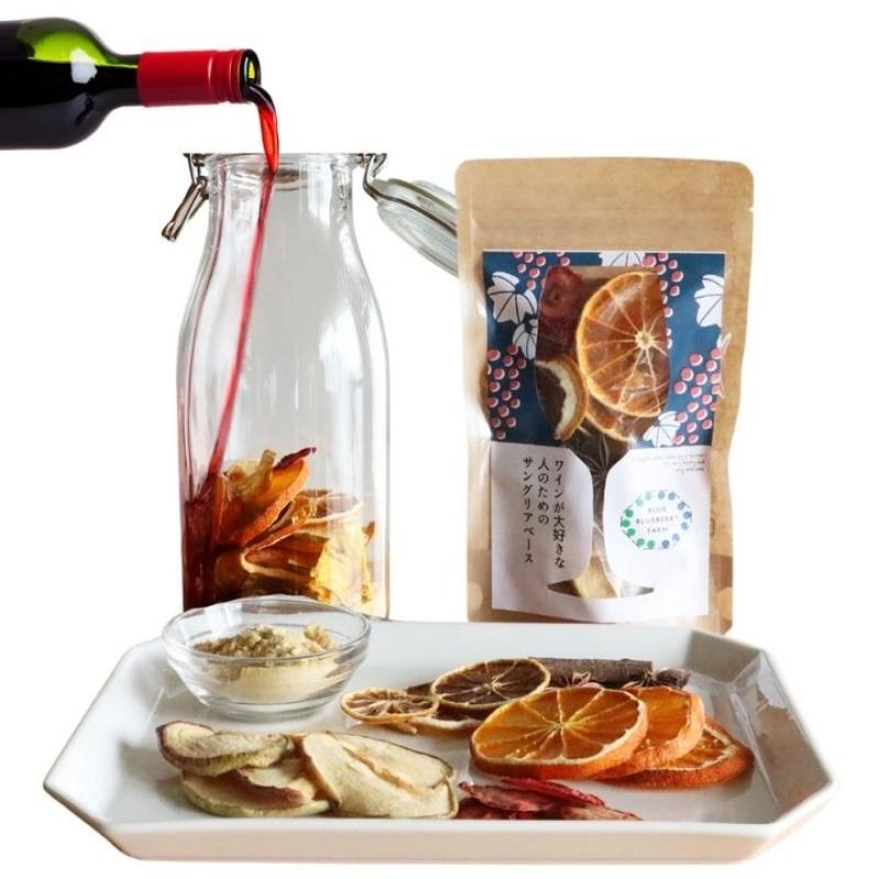 飲む・食べるドライフルーツ4種詰め合わせボックス[フルーツティー・サングリアベース・ドライフルーツ](BLUE BLUEBERRY FARMさん)のメインイメージ